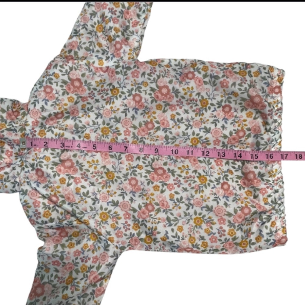Nicole Miller Reversible Floral Hooded Jacket with Pink and Yellow Accents - Picture 8 of 11